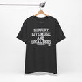 Support Live Music and Local Bees - Graphic Tee